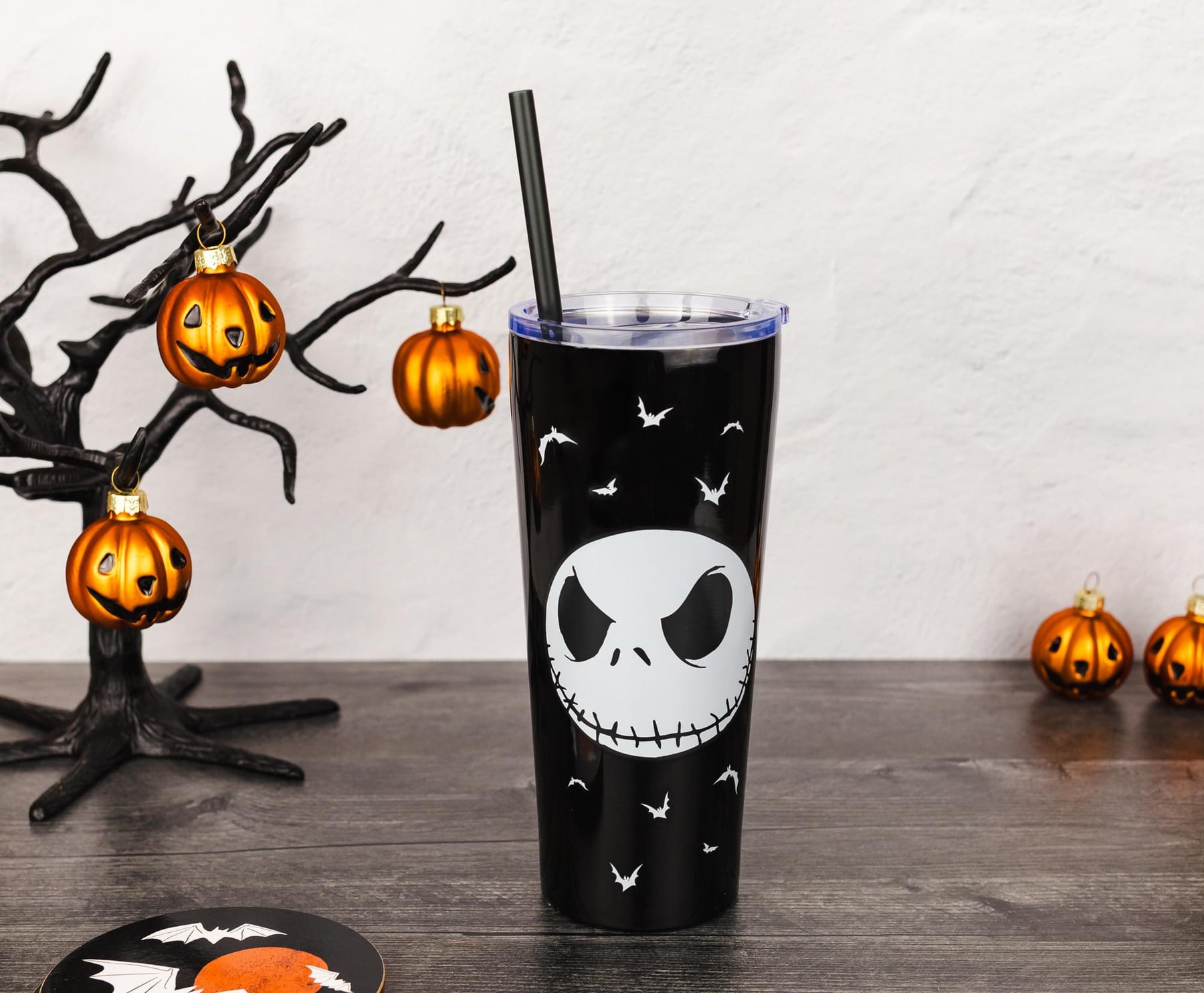 Nightmare Before Christmas "Seriously Spooky" 22-Ounce Stainless Steel Tumbler