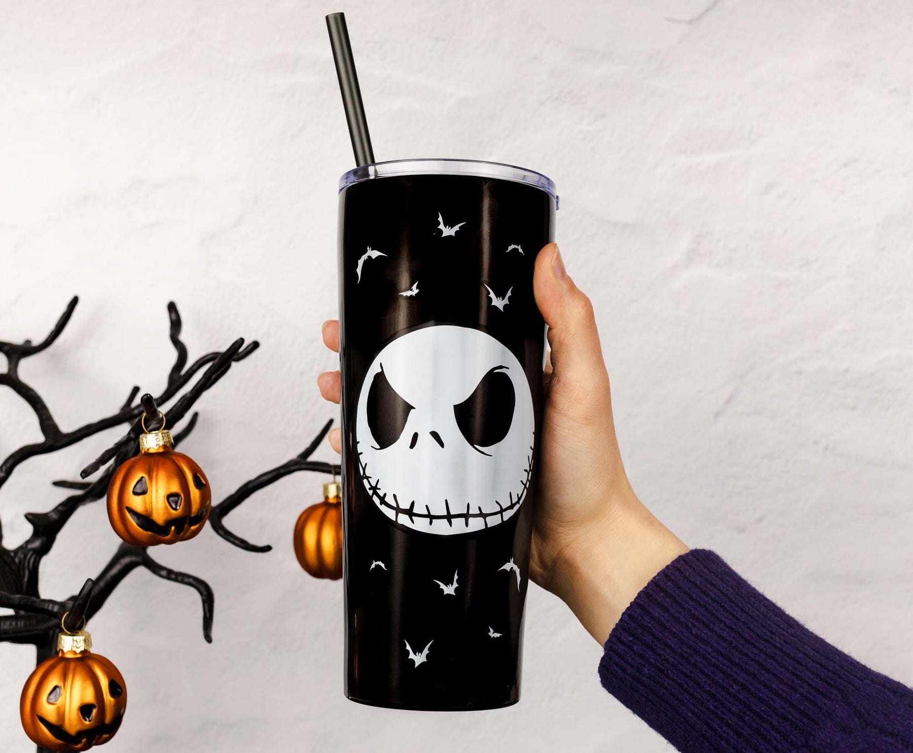 Nightmare Before Christmas "Seriously Spooky" 22-Ounce Stainless Steel Tumbler