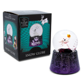 Disney The Nightmare Before Christmas Zero 3-Inch Mini Light-Up Snow Globe