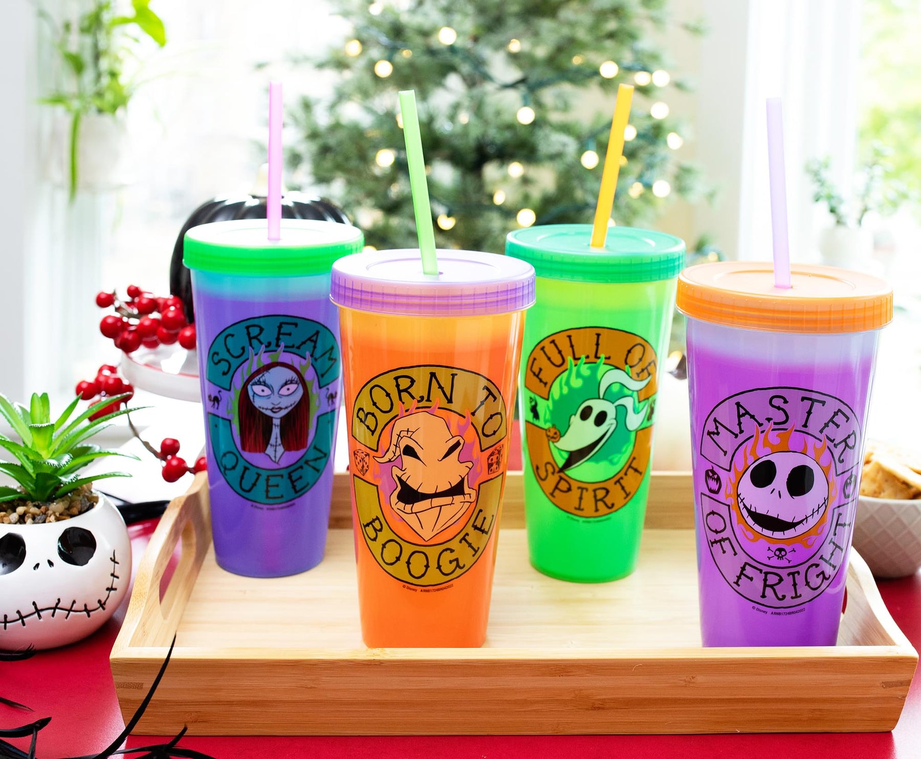 Christmas Decorations christmas Color Changing Cups With - Temu