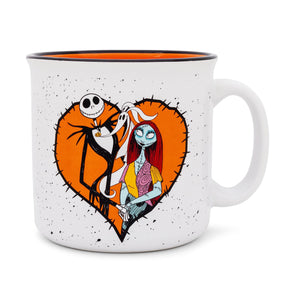 Disney The Nightmare Before Christmas Jack, Zero, and Sally 20-Ounce Camper Mug