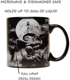 Nightmare Before Christmas Boogeyman 20oz Jumbo Ceramic Mug