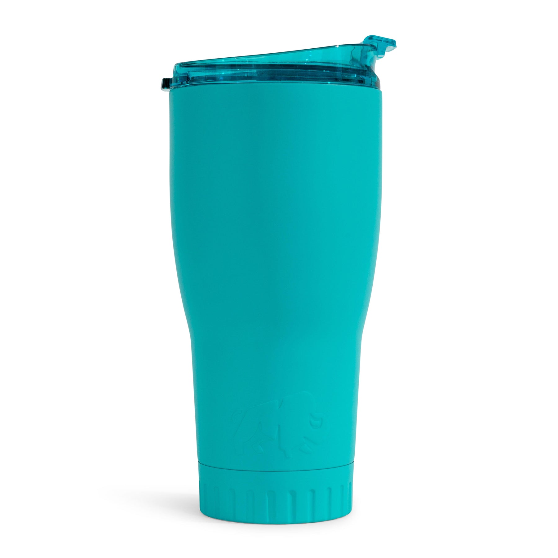 Matte Teal Stainless Steel Tumbler With Flip Lid | Holds 30 Ounces