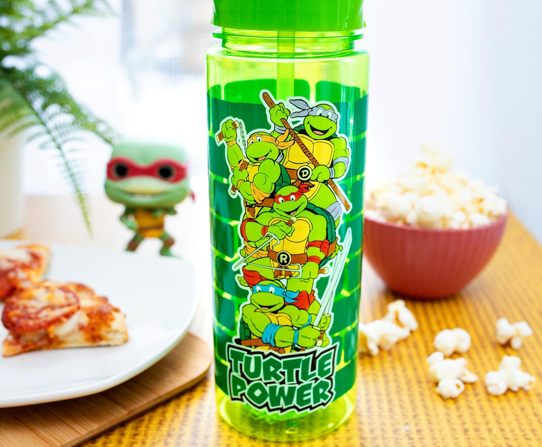 Teenage Mutant Ninja Turtles Go Ninja Go Ninja Go Plastic Water Bottle