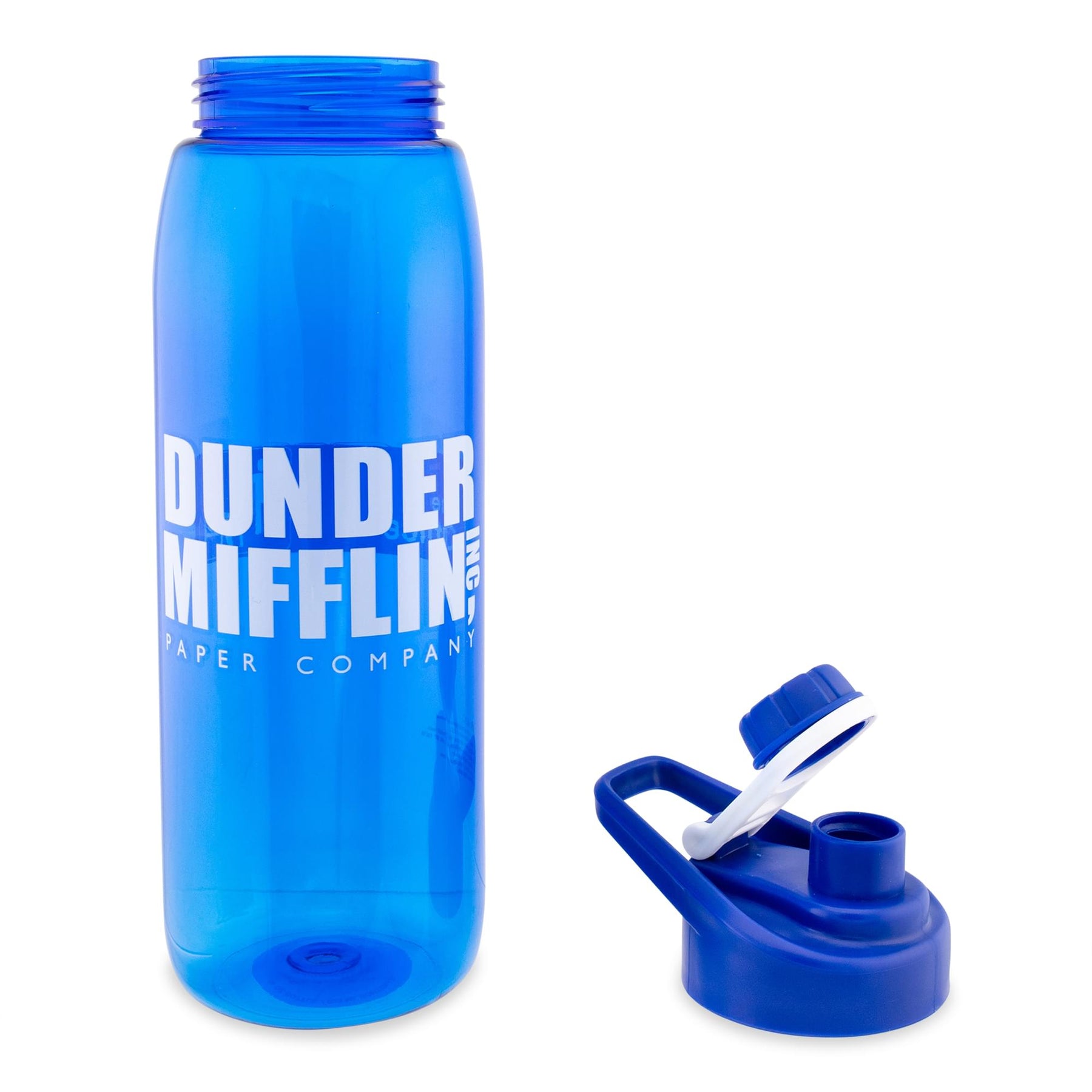 The Office Dunder Mifflin Water Bottle With Handle Lid | Holds 28 Ounces