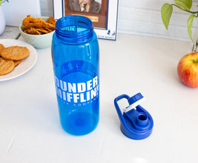 The Office Dunder Mifflin Water Bottle With Handle Lid | Holds 28 Ounces