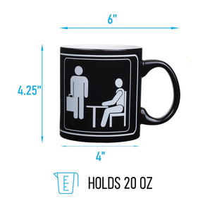 The Office Title Sign 20oz Ceramic Mug