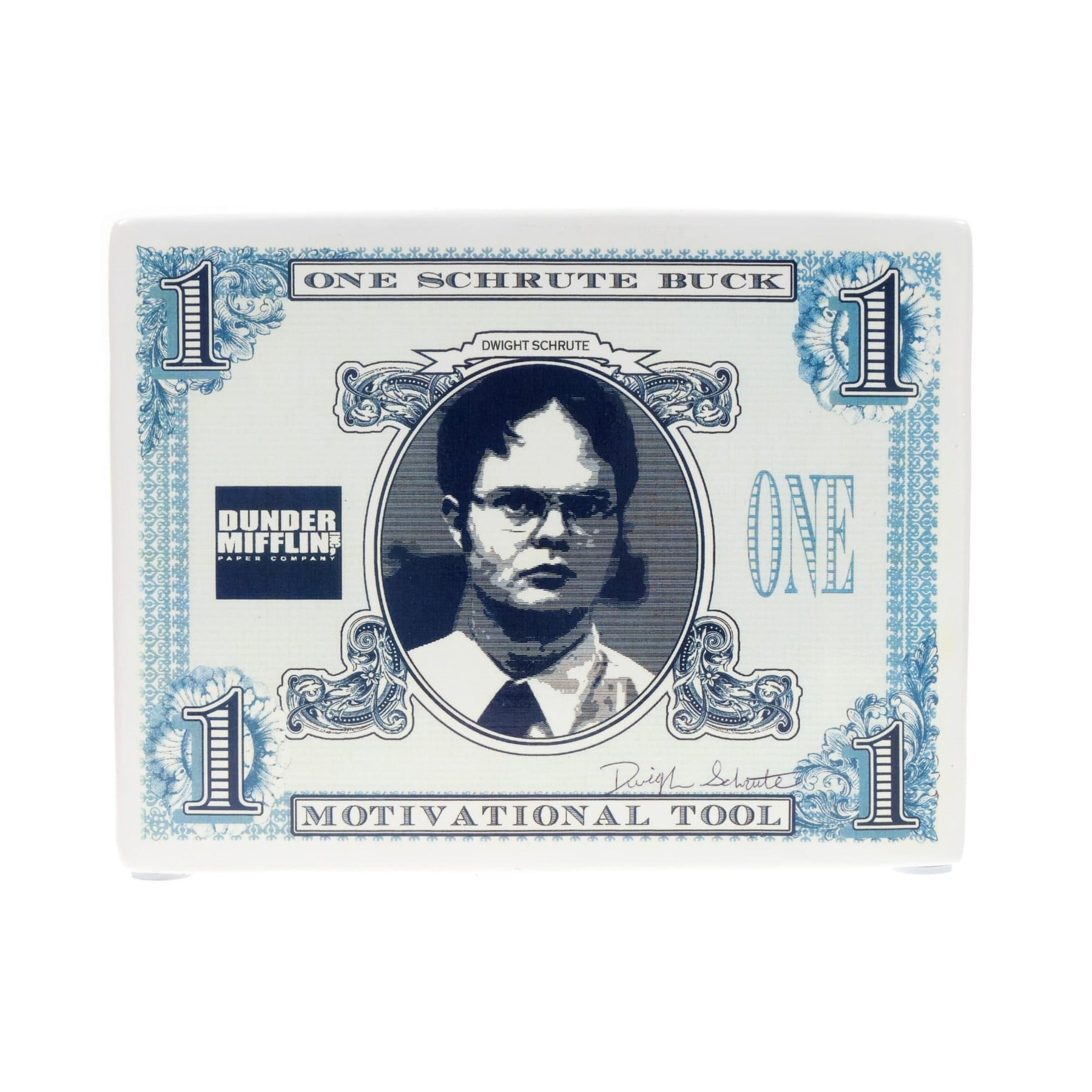 The Office Schrute Buck Ceramic Money Bank | 8 Inches Tall