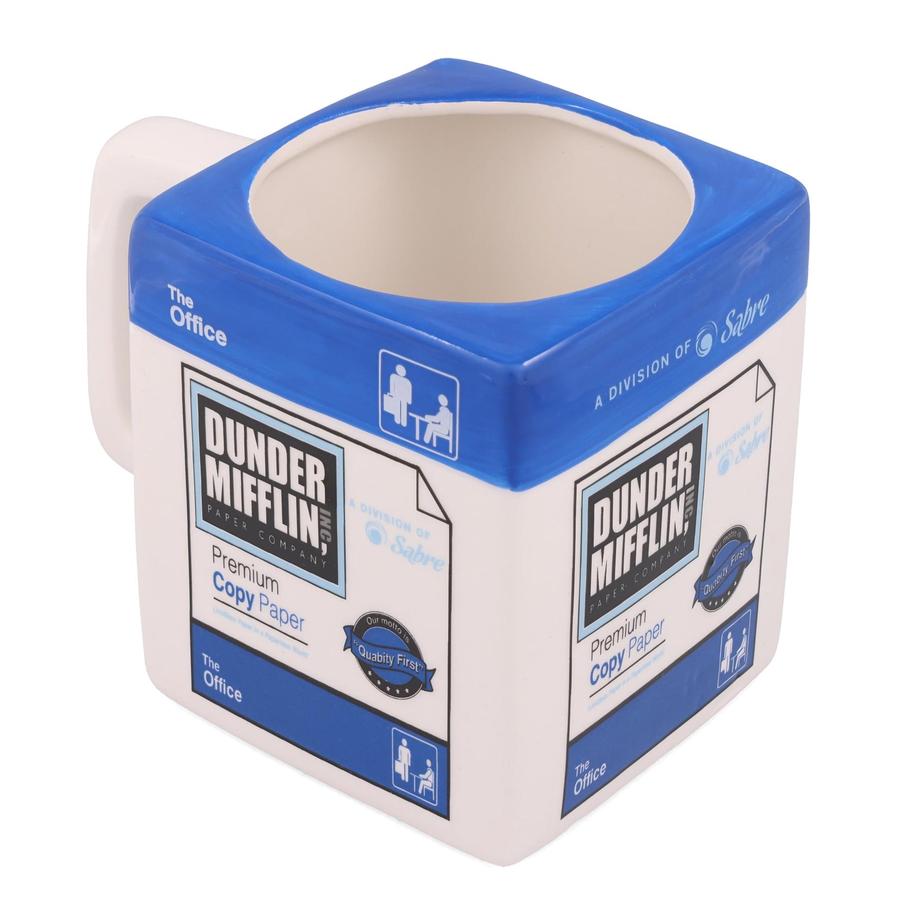 The Office Dunder Mifflin Sculpted Ceramic Mug | Holds 20 Ounces