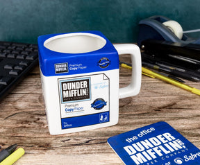 The Office Dunder Mifflin Sculpted Ceramic Mug | Holds 20 Ounces