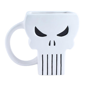 Marvel The Punisher Skull Logo 20 Ounce 3D Sculpted Ceramic Mug