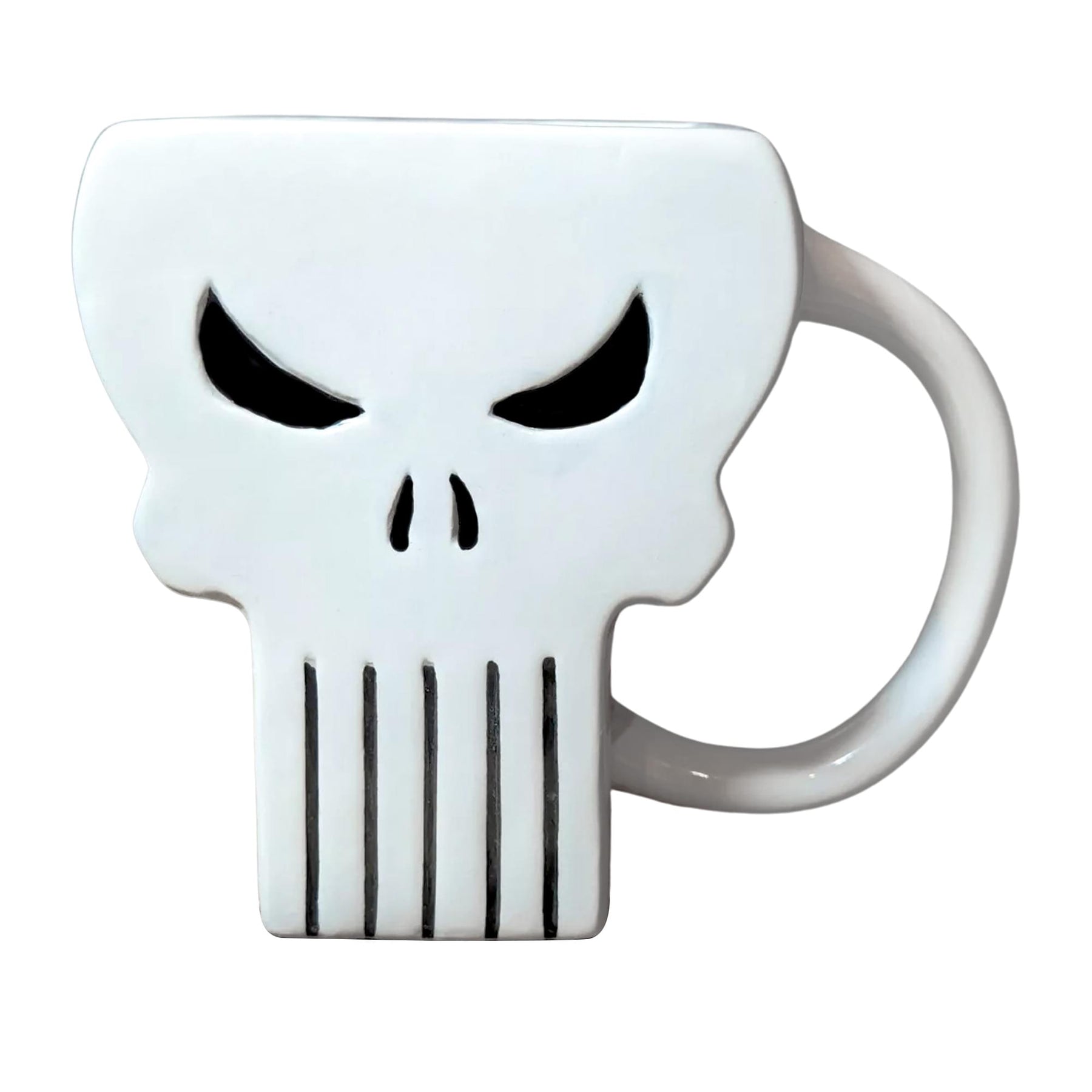 Marvel The Punisher Skull Logo 20 Ounce 3D Sculpted Ceramic Mug