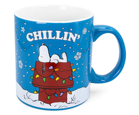 Peanuts Snoopy "Chillin" Ceramic Mug | Holds 20 Ounces