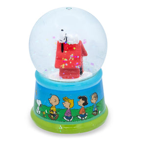 Peanuts Snoopy Doghouse Light-Up Snow Globe | 6 Inches Tall