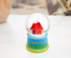 Peanuts Snoopy Doghouse Light-Up Snow Globe | 6 Inches Tall