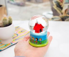 Peanuts Snoopy Doghouse Light-Up Snow Globe | 6 Inches Tall