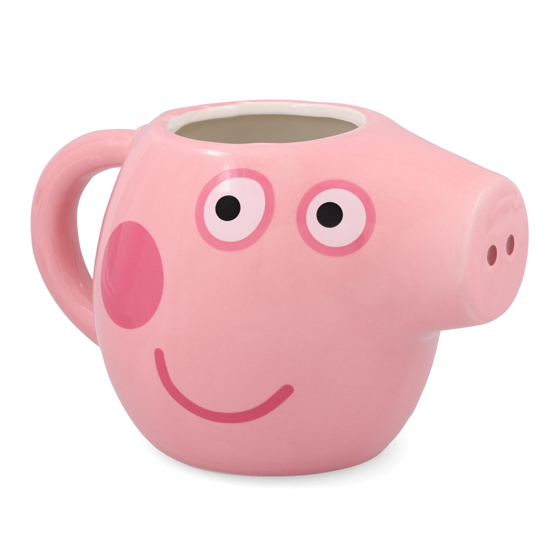 Peppa Pig Sculpted Ceramic Mug | Holds 20 Ounces