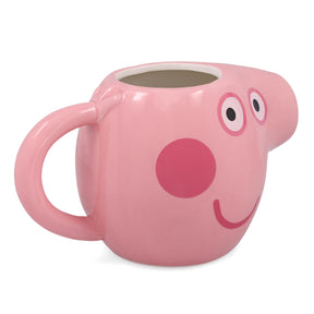 Peppa Pig Sculpted Ceramic Mug | Holds 20 Ounces