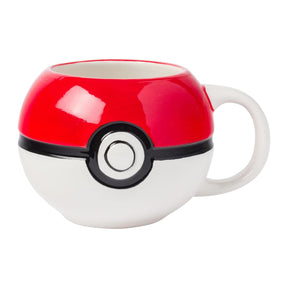 Pokemon Pokeball 20 Ounce 3D Sculpted Ceramic Mug