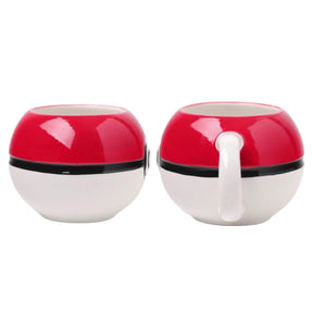 Pokemon Pokeball 20 Ounce 3D Sculpted Ceramic Mug