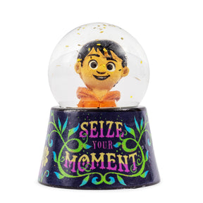 Disney Pixar Coco "Seize Your Moment" Mini Light-Up Snow Globe | 3 Inches Tall