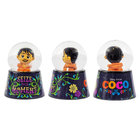 Disney Pixar Coco "Seize Your Moment" Mini Light-Up Snow Globe | 3 Inches Tall