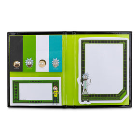 Rick and Morty Portal Splatter Sticky Note and Tab Box Set