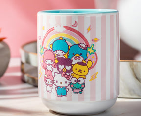 Sanrio Hello Kitty and Friends Asian Ceramic Tea Cup | Holds 12 Ounces