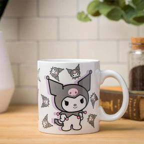 Sanrio Kuromi Naughty Poses 20 Ounce Ceramic Mug