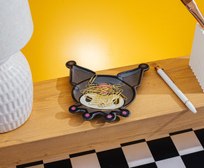 Sanrio Kuromi Face Sculpted Ceramic Spoon Rest