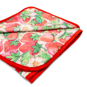 Strawberry Shortcake "Berry Special" Raschel Throw Blanket | 45 x 60 Inches