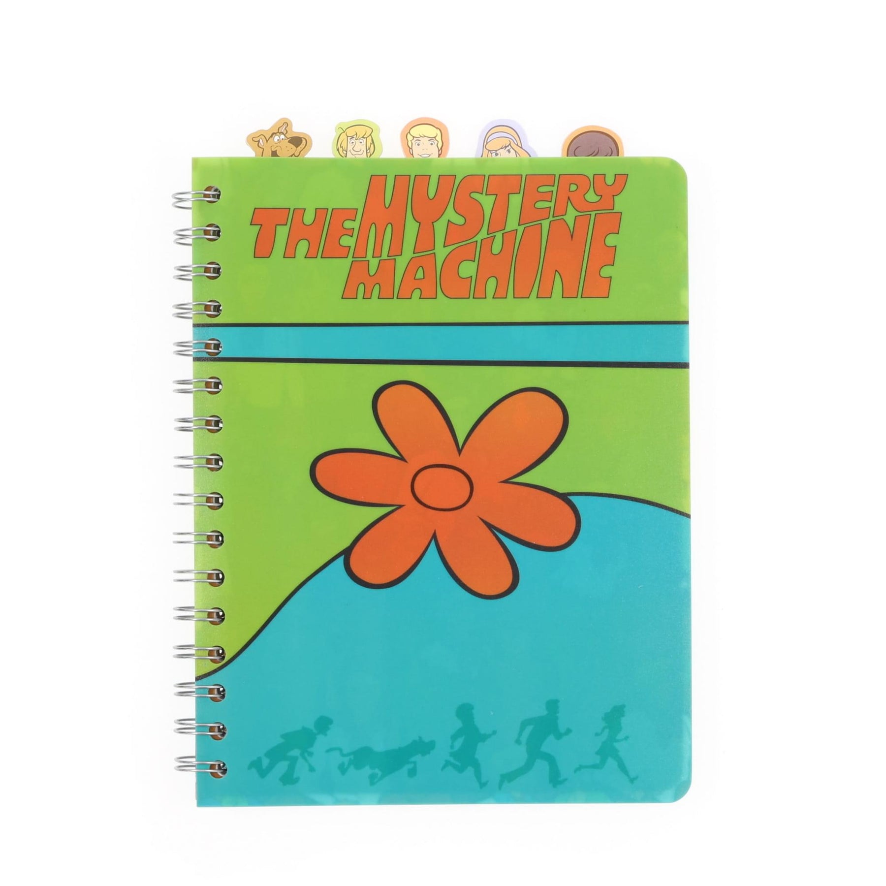 Scooby-Doo Mystery Machine 5-Tab Spiral Notebook With 75 Sheets