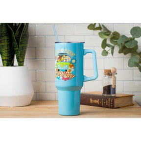 Scooby-Doo Mystery Machine Stainless Steel Tumbler With Handle | Holds 40 Ounces