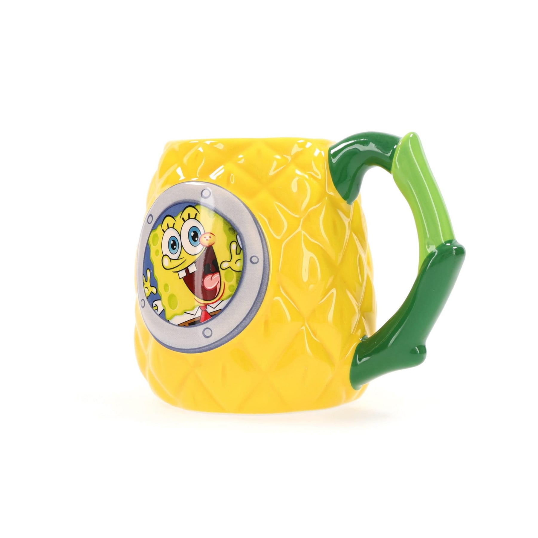 SpongeBob SquarePants Pineapple House 3D Sculpted Ceramic Mug | Holds 20 Ounces