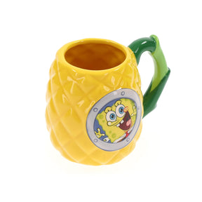 SpongeBob SquarePants Pineapple House 3D Sculpted Ceramic Mug | Holds 20 Ounces