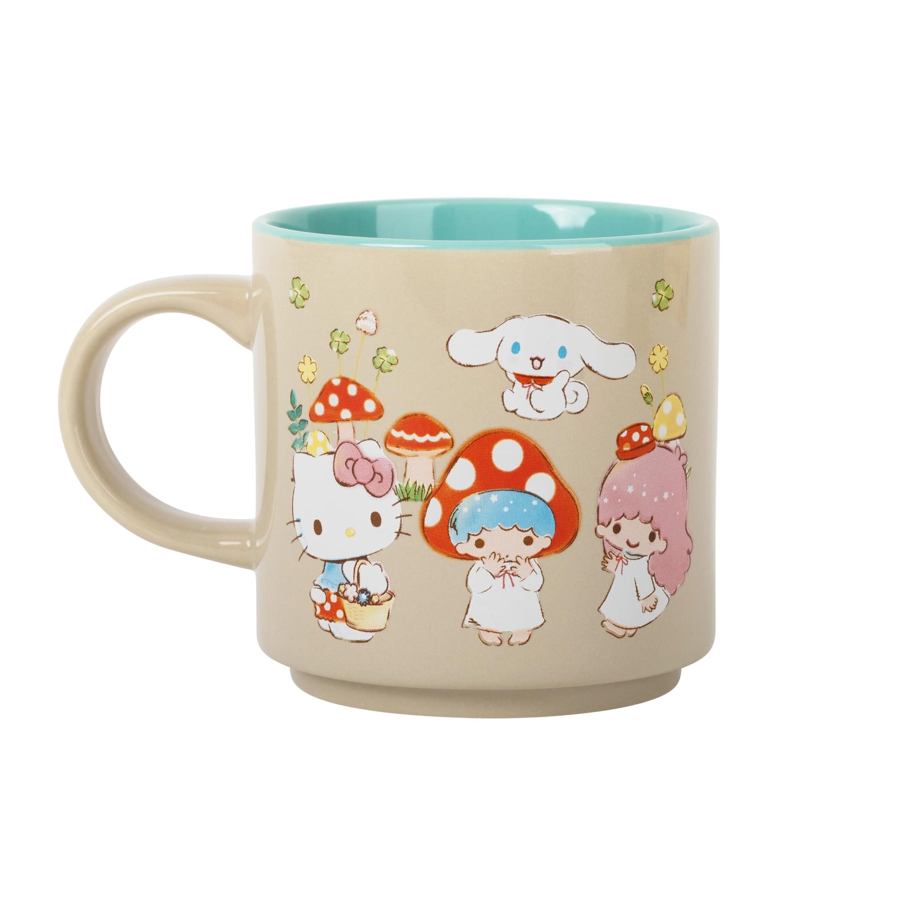 Sanrio Hello Kitty and Friends Mushroom Crew Single Stackable Ceramic Mug