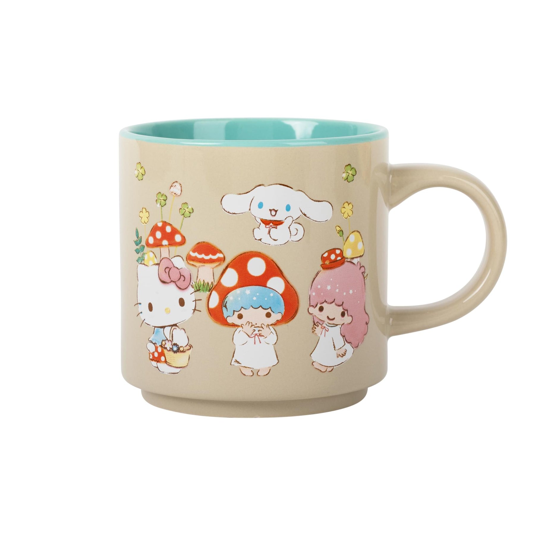 Sanrio Hello Kitty and Friends Mushroom Crew Single Stackable Ceramic Mug