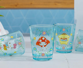 Sanrio Hello Kitty and Friends Mushroom Crew Mini Shot Glasses | Set of 4