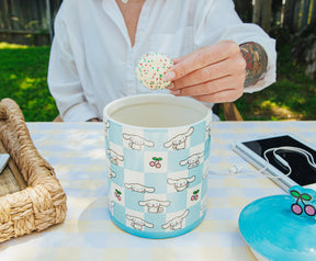 Sanrio Cinnamoroll Cherry Ceramic Snack Jar | Holds 64 Ounces