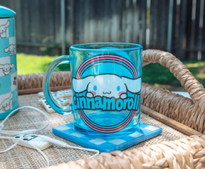 Sanrio Cinnamoroll Glass Coffee Mug | Holds 18 Ounces