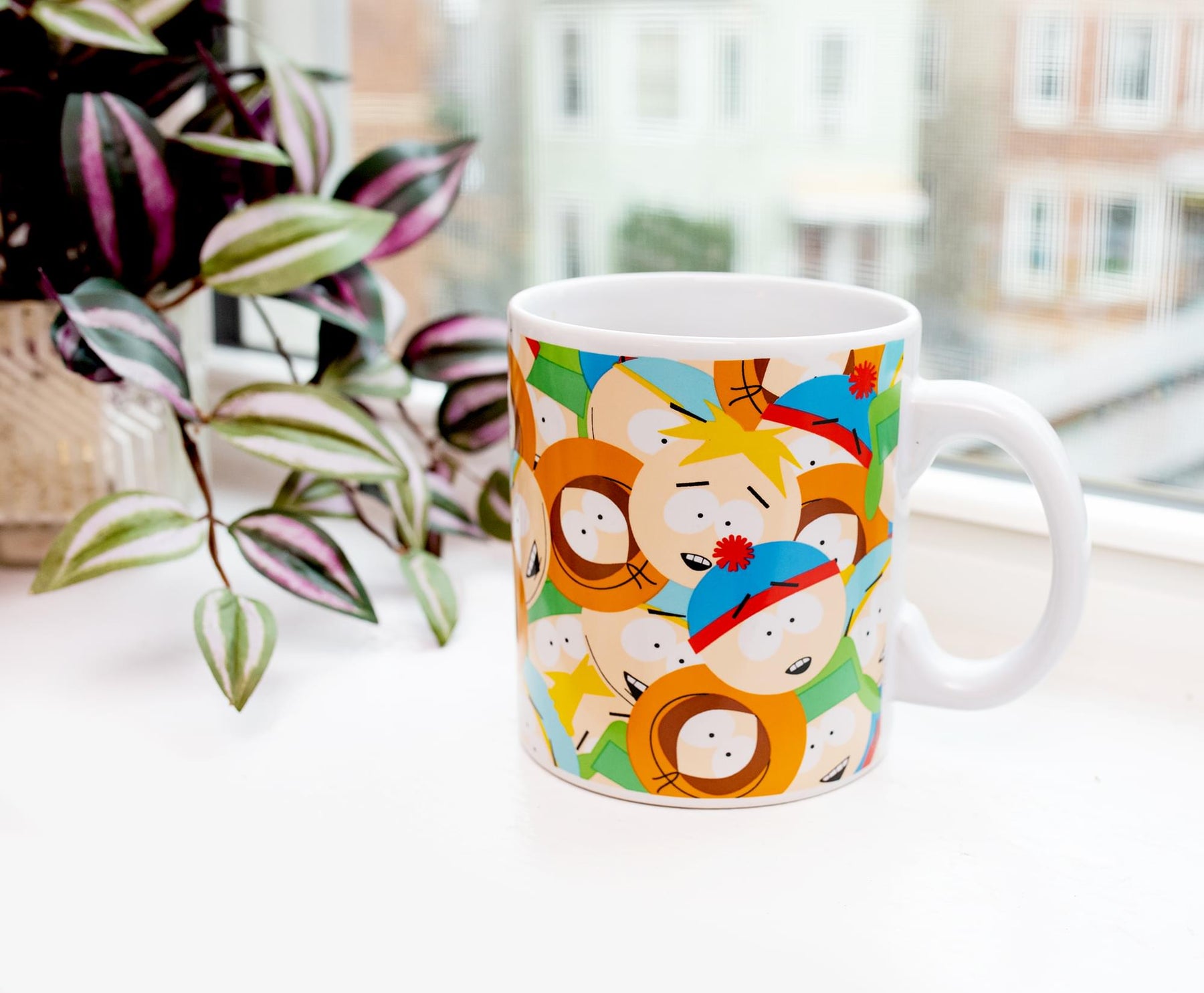 South Park Character Faces Ceramic Mug | Holds 20 Ounces