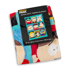 South Park Eric Cartman Raschel Throw Blanket | 45 x 60 Inches