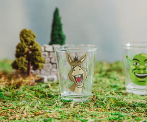 Shrek Characters 2-Ounce Mini Shot Glasses | Set of 4