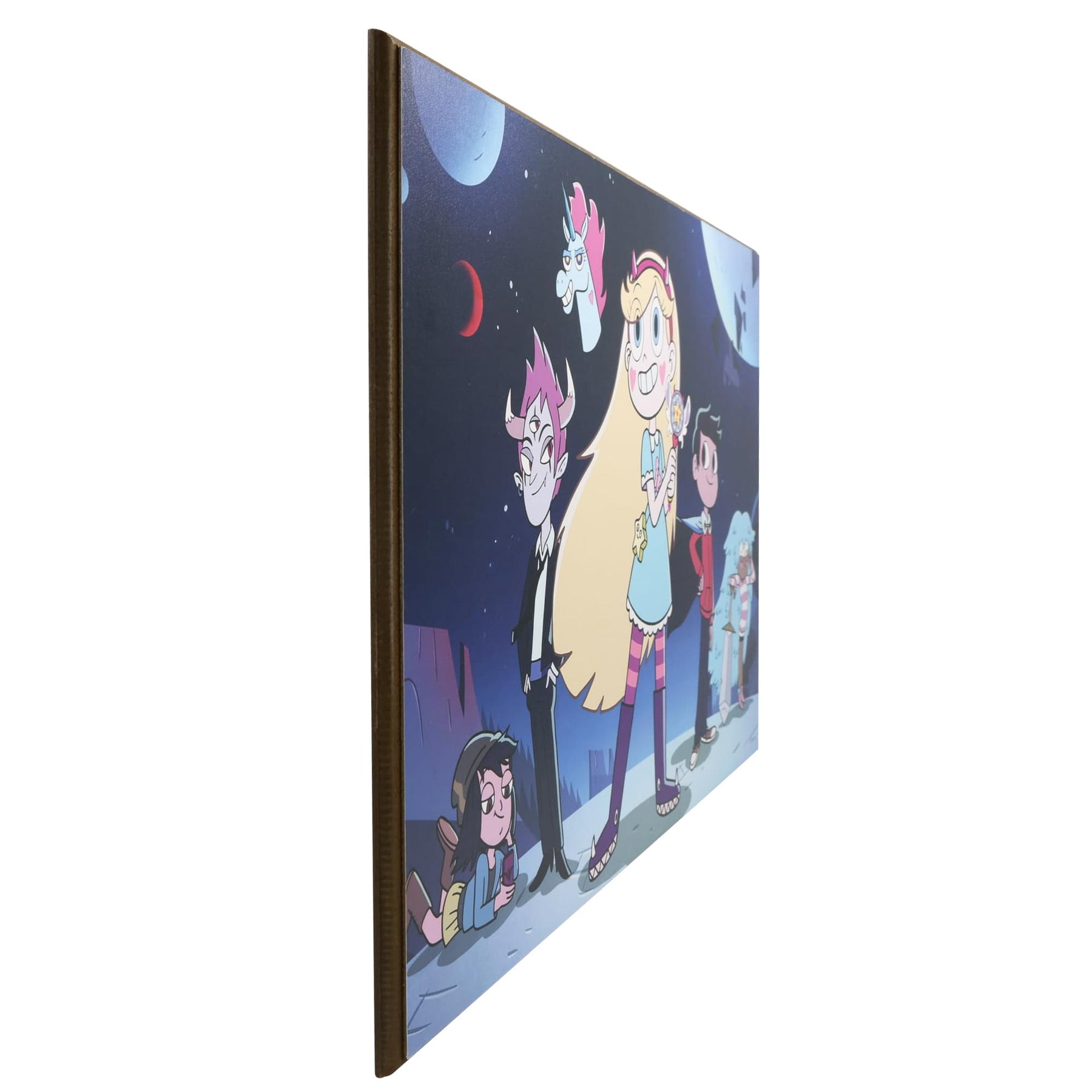 Disney Star Vs The Forces Of Evil 13 x 19 Inch MDF Wood Wall Art