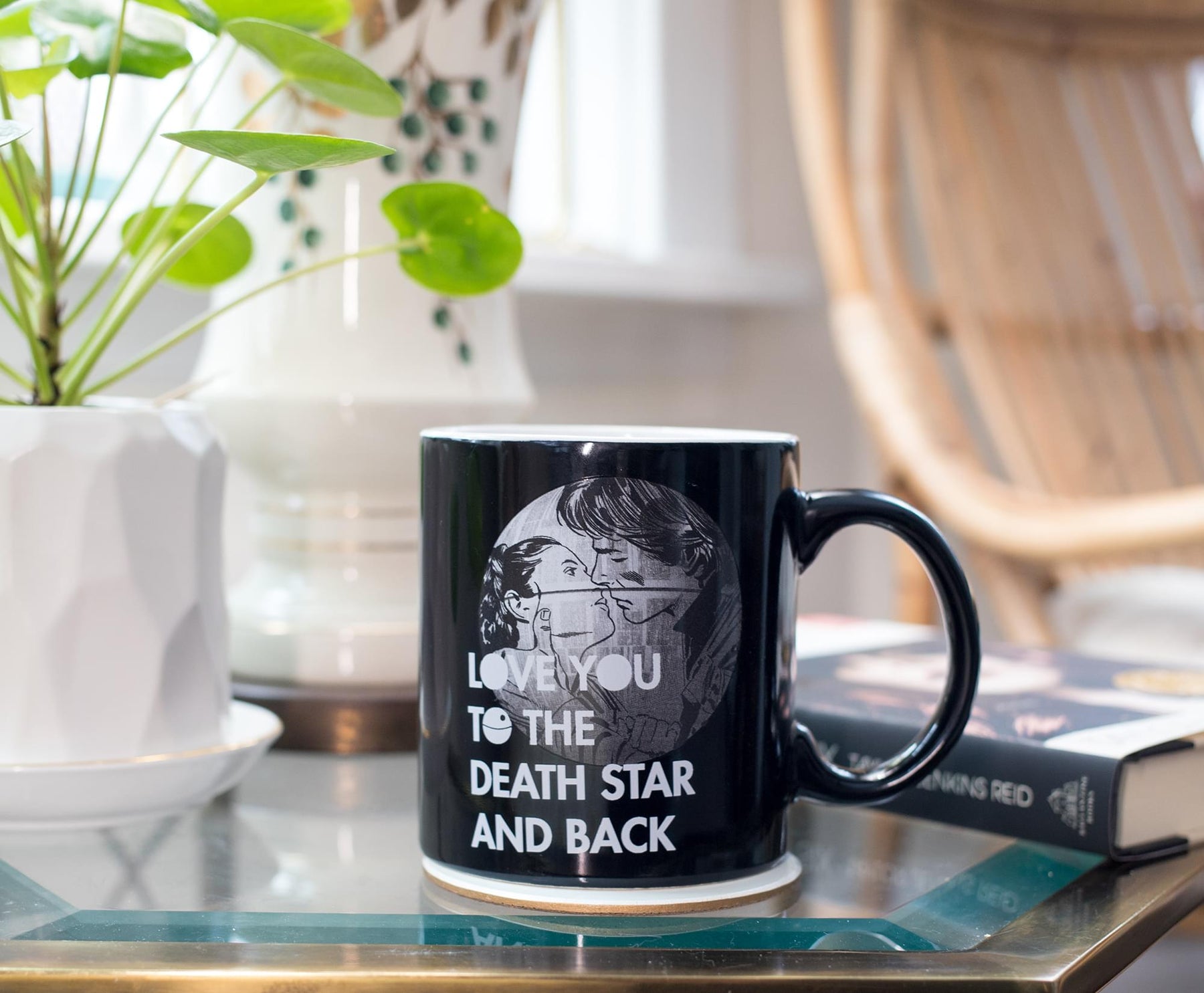 Star Wars "Love You To The Death Star And Back" Ceramic Mug | Holds 20 Ounces