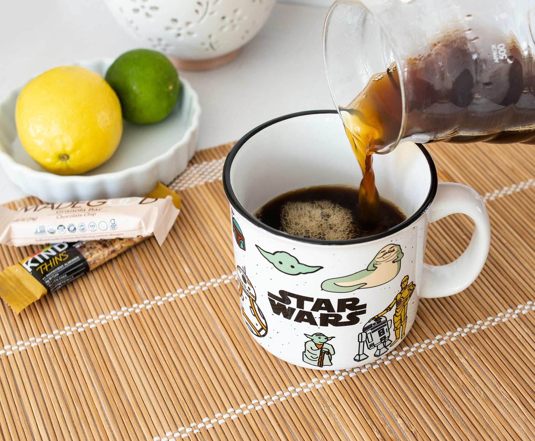 Star Wars Characters Ceramic Camper Mug | Holds 20 Ounces