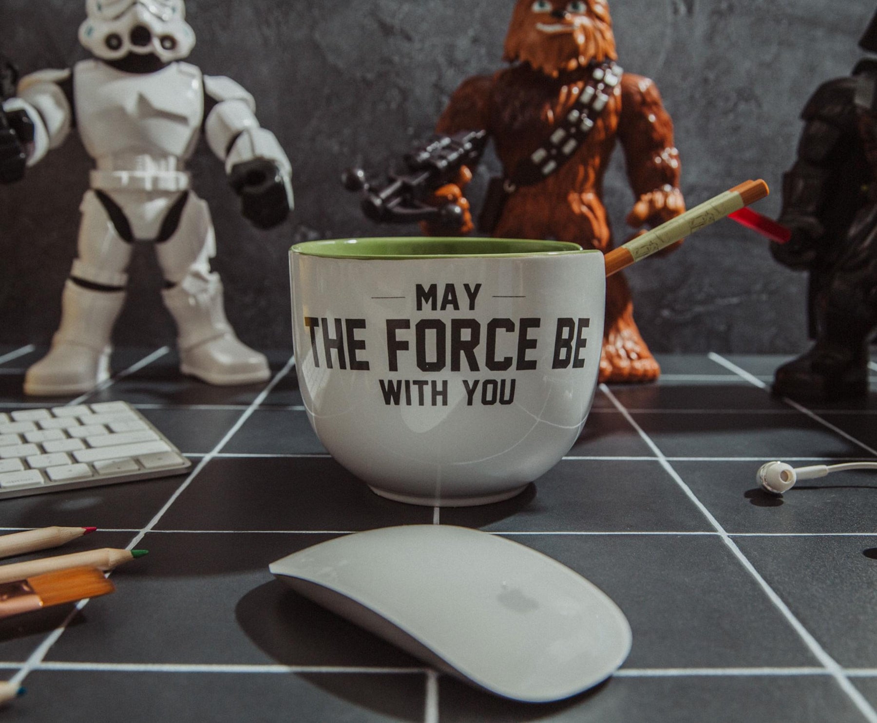 Star Wars Yoda May The Force Be With You Ceramic Shot Glass