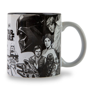 Star Wars Original Trilogy Collage Ceramic Mug | Holds 20 Ounces