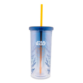 Star Wars Ahsoka Tano Carnival Cup With Lid and Straw | Holds 20 Ounces