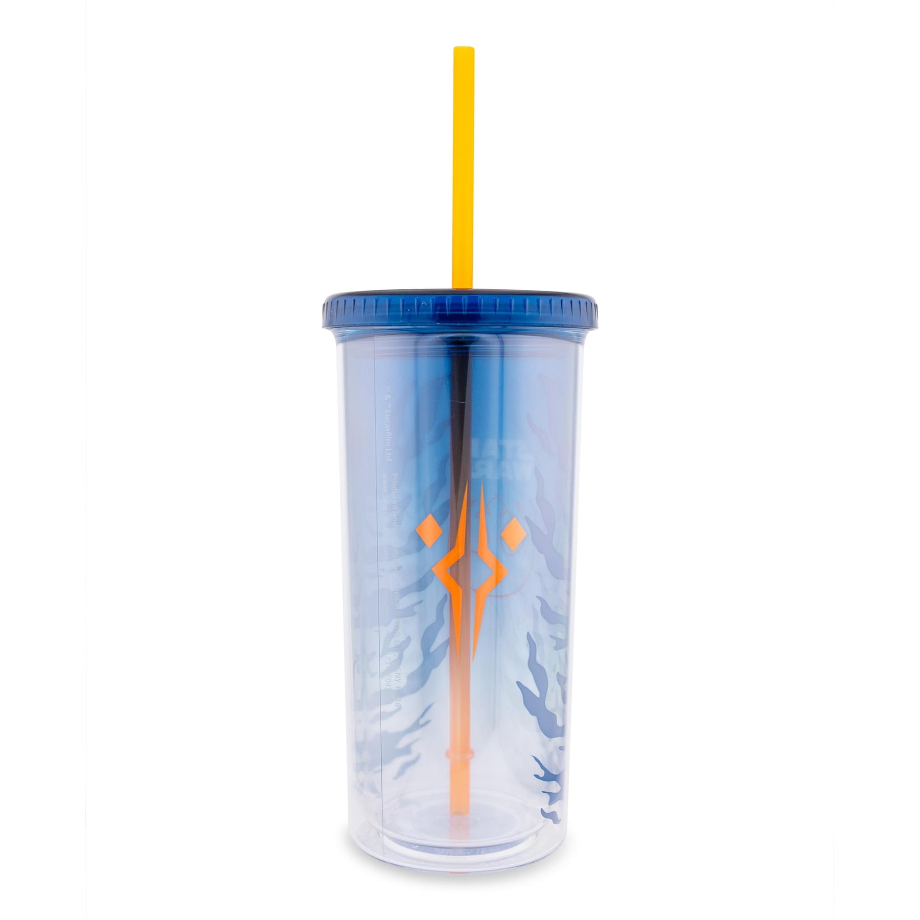 Star Wars Ahsoka Tano Carnival Cup With Lid and Straw | Holds 20 Ounces